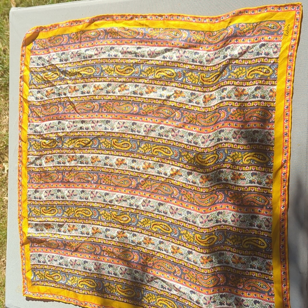 Echo boho paisley scarf
